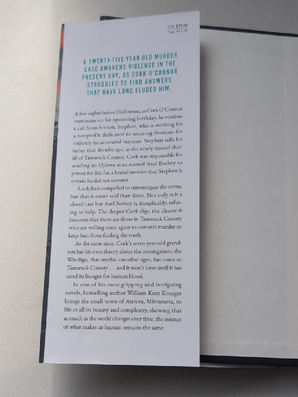 Barnes & Noble Signed Hardcover - Teal, Coral & Black Coastal Cover - Picture 3 of 3